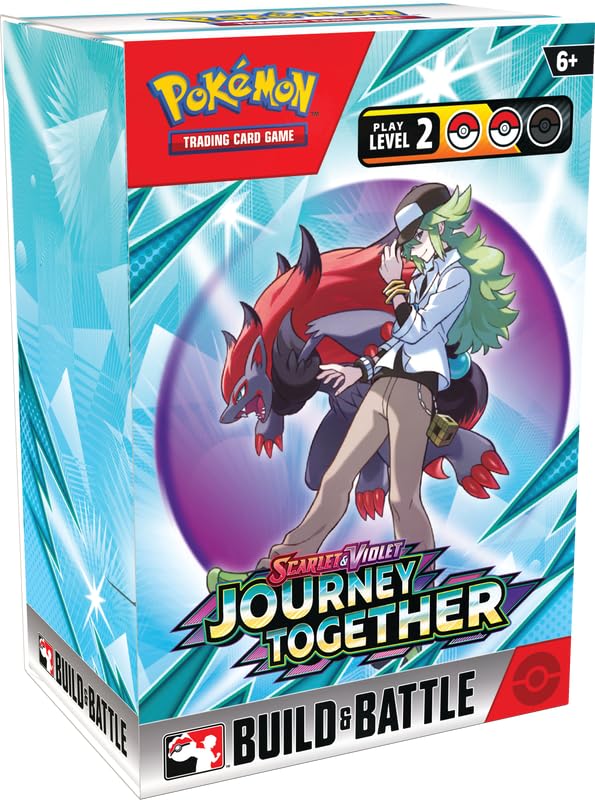 Pokemon TCG: Scarlet & Violet - Journey Together Booster Build & Battle Box for Pokémon Trainers - Family Bonding Cards 